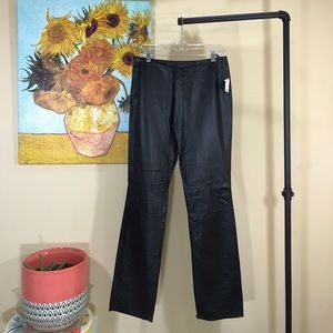 Lucky Leather Pants Black